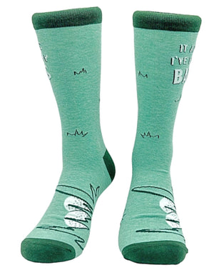 CRAZY DOG Brand Men’s GOLF Socks ‘IT APPEARS I’VE LOST MY BALLS AGAIN’ - Novelty Socks for Less