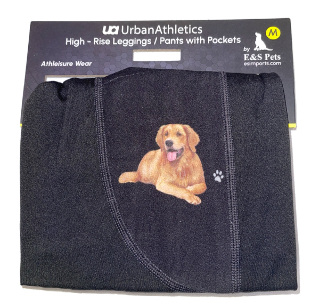 High-Rise Leggings with Pockets - Yorkshire Terrier (Yorkie) - Decadent Dogs