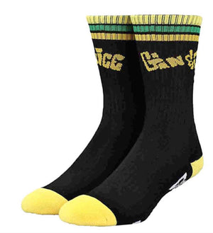 DEATH ROW RECORDS Men’s Crew Socks ‘GIN & JUICE’ BIOWORLD Brand - Novelty Socks for Less