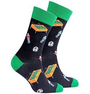 SOCKS N SOCKS Brand FOOSBALL GAME Socks - Novelty Socks for Less