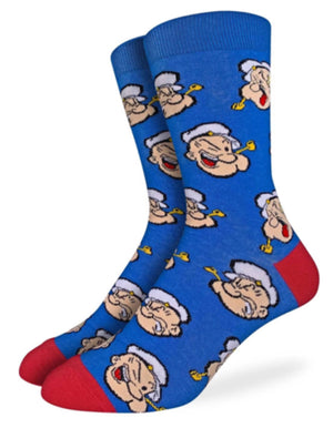 POPEYE THE SAILOR Men’s Socks GOOD LUCK SOCK Brand - Novelty Socks for Less