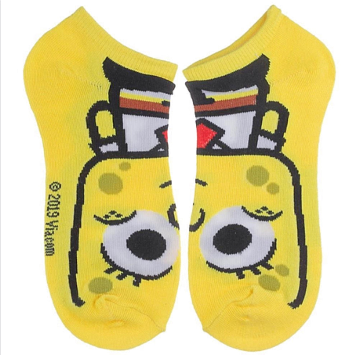 SpongeBob Graphic Ankle Socks - 3 Pack