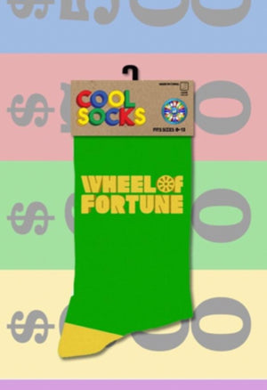 WHEEL OF FORTUNE Game Men’s Socks COOL SOCKS BRAND - Novelty Socks for Less