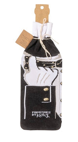 Primitives By Kathy BOTTLE SOCK ‘IT’S CALLED A TASTING & IT’S CLASSY’ - Novelty Socks for Less