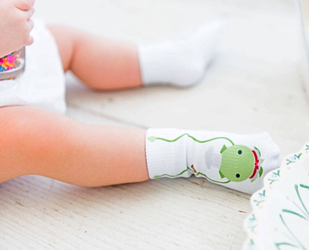 SQUID SOCKS Brand Unisex INFANT/TODDLER 3 Pair Of STAY ON Socks ‘CAMERON COLLECTION’ - Novelty Socks for Less