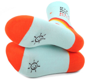 PARQUET Brand Men’s Medical 'IT'S A BEAUTIFUL DAY TO SAVE LIVES’ Socks - Novelty Socks for Less