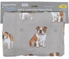 COMFIES UNISEX BULLDOG PAJAMA BOTTOMS E&S PETS (CHOOSE SIZE) - Novelty Socks for Less