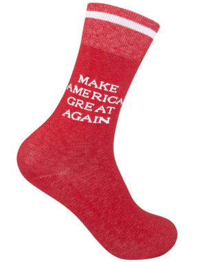FUNATIC Brand Unisex TRUMP Socks MAKE AMERICA GREAT AGAIN (MAGA) - Novelty Socks for Less