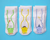 SQUID SOCKS Brand Unisex INFANT/TODDLER 3 Pair Of STAY ON Socks ‘CAMERON COLLECTION’ - Novelty Socks for Less