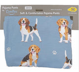 COMFIES UNISEX BEAGLE PAJAMA BOTTOMS E&S PETS (CHOOSE SIZE) - Novelty Socks for Less