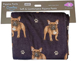 COMFIES UNISEX FRENCH BULLDOG PAJAMA BOTTOMS E&S PETS (CHOOSE SIZE) - Novelty Socks for Less