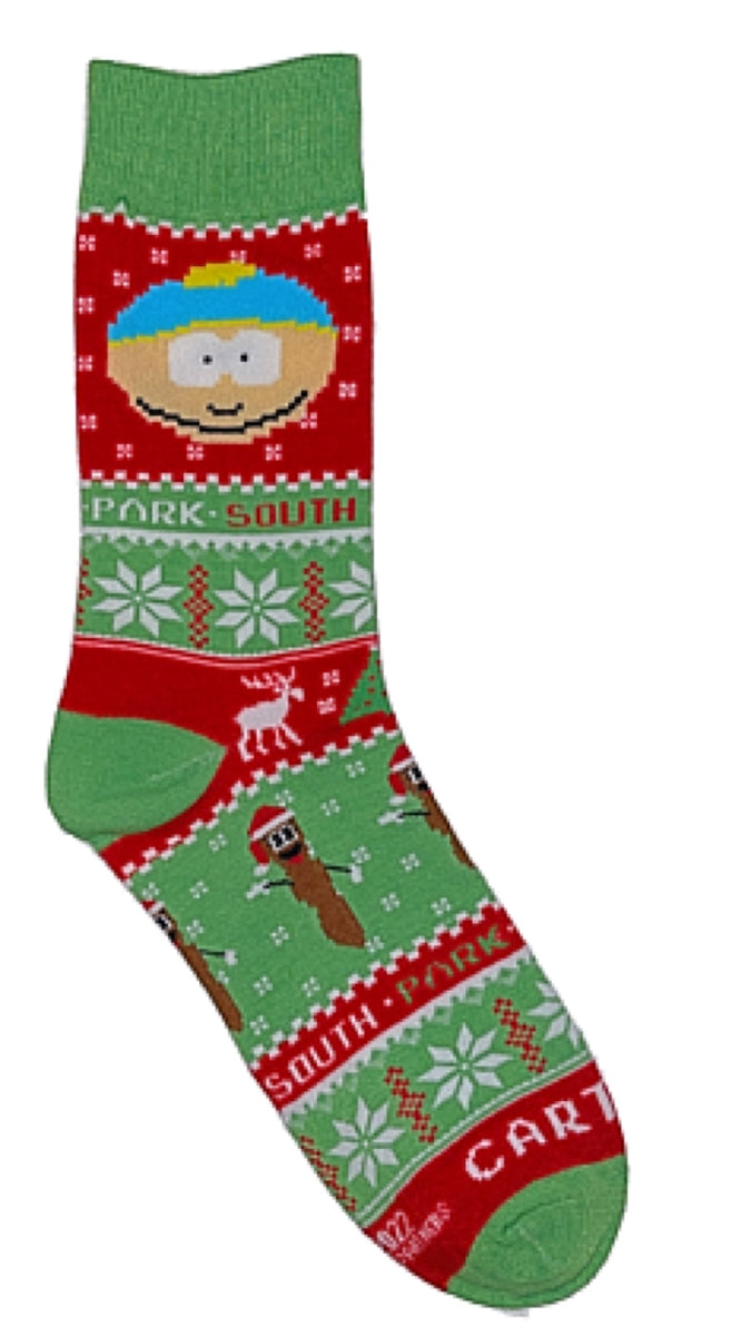 SOUTH PARK MEN’S CHRISTMAS SOCKS MR. HANKEY COOL SOCKS BRAND Novelty