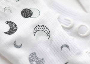 SQUID SOCKS Brand Unisex INFANT/TODDLER 3 Pair Of STAY ON Socks ‘CALLISTO COLLECTION’ - Novelty Socks for Less