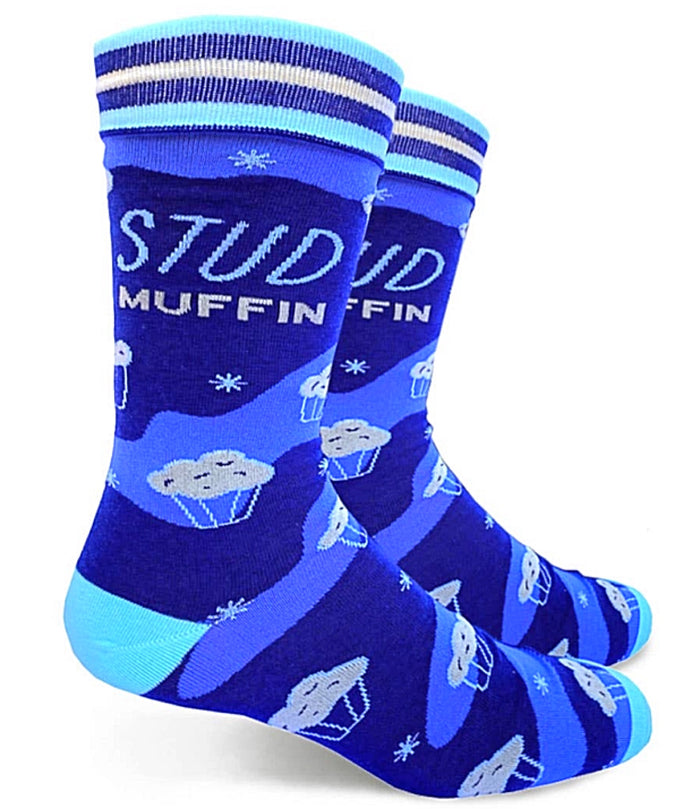 GROOVY THINGS Brand Men’s ‘STUD MUFFIN’ Socks