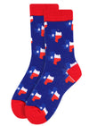 PARQUET Brand Ladies TEXAS STATE Socks - Novelty Socks for Less