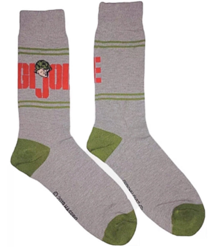 G.I. JOE Mens Novelty Socks Size 6-12