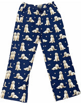 COMFIES Unisex GOLDENDOODLE Pajama Bottoms E&S PETS (CHOOSE SIZE) - Novelty Socks for Less