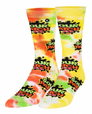 SOUR PATCH KIDS Candy Men’s TIE DYE Socks ODD SOX Brand - Novelty Socks for Less