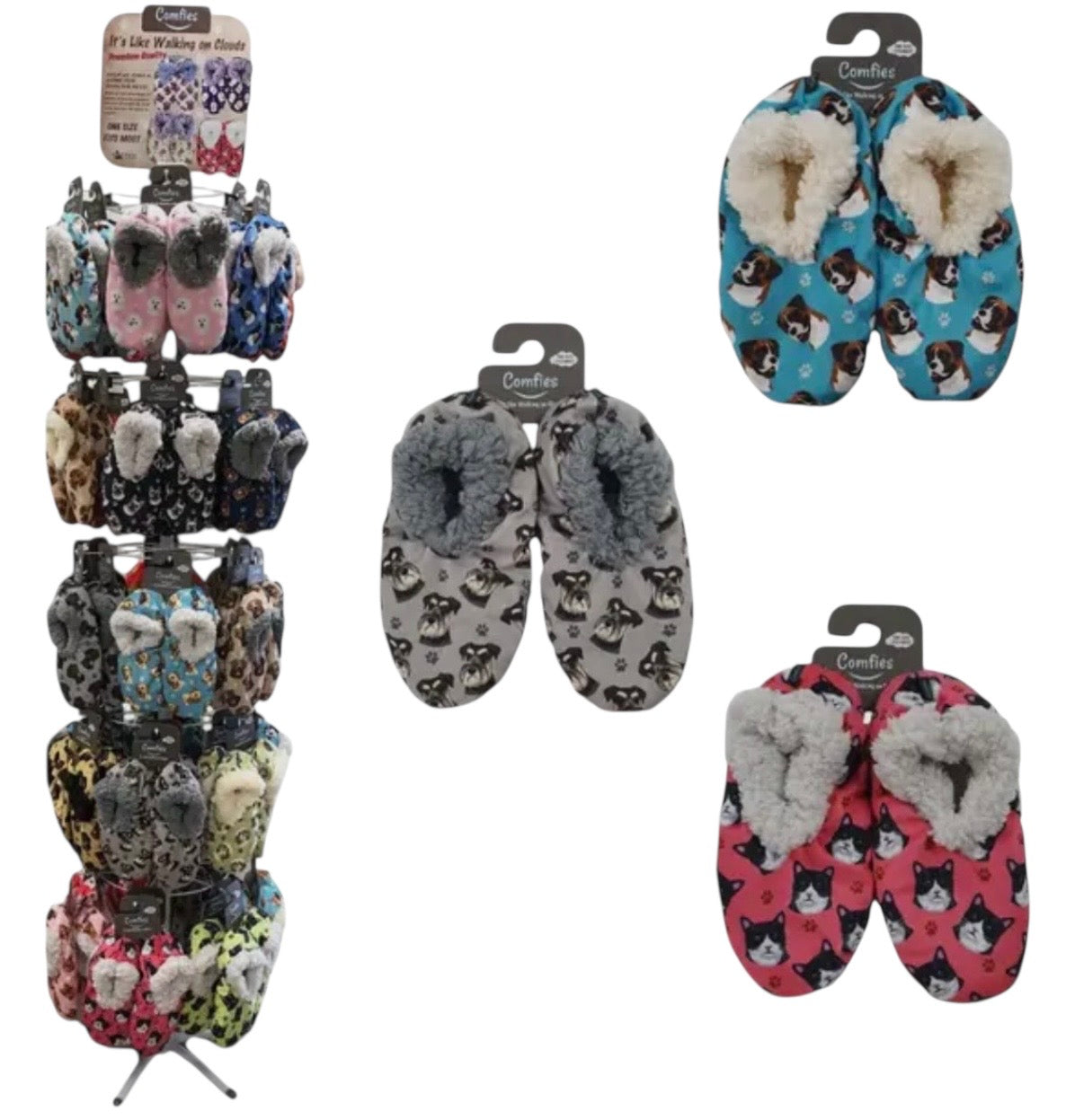 Dog Breed & Novelty Slippers
