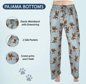 COMFIES UNISEX DACHSHUND PAJAMA BOTTOMS E&S PETS (CHOOSE SIZE)