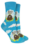 GOOD LUCK SOCK Brand Ladies ‘HOLY SHIT’ Socks - Novelty Socks And Slippers