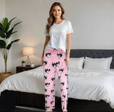 COMFIES UNISEX SHIH TZU PAJAMA BOTTOMS E&S PETS (CHOOSE SIZE) - Novelty Socks And Slippers