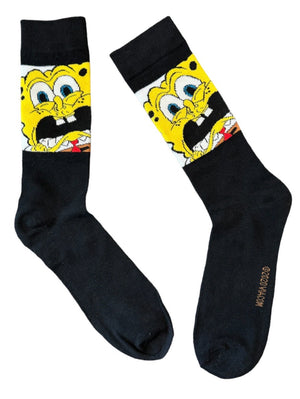 SPONGEBOB SQUAREPANTS Men’s Socks 'SCARED BOB'