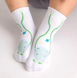 SQUID SOCKS Brand Unisex INFANT/TODDLER 3 Pair Of STAY ON Socks ‘CALEB COLLECTION’