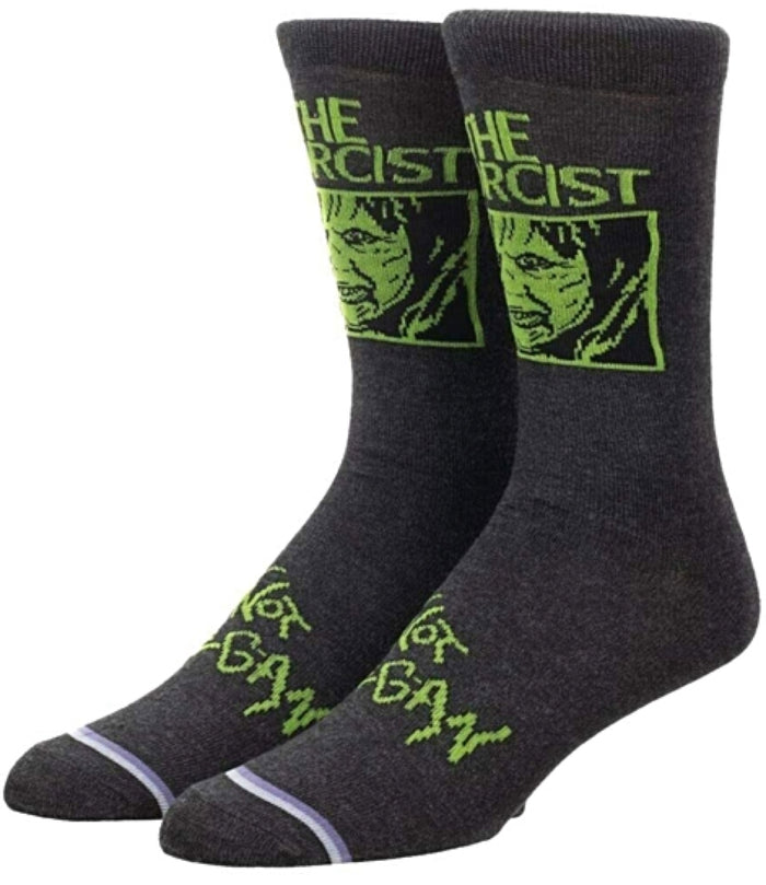 THE EXORCIST Men’s Socks ‘I’M NOT REGAN’ Bioworld Brand
