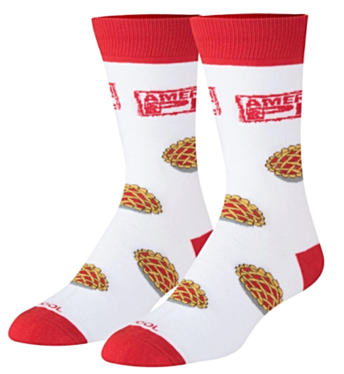 AMERICAN PIE MOVIE Men's Socks 'JIM'S APPLE PIE' COOL SOCKS BRAND - Novelty Socks for Less