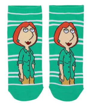 FAMILY GUY TV Show Ladies 5 Pair Of Ankle Socks ‘FRIGGIN’ SWEET’ BIOWORLD Brand