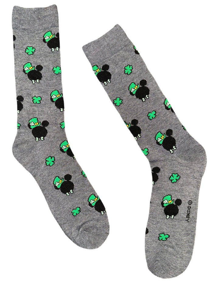 DISNEY Men’s MICKEY MOUSE ST. PATRICKS DAY Socks