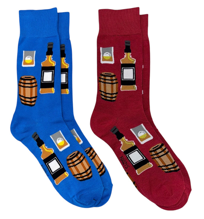 FOOZYS Brand Men’s BOURBON 2 Pair Of Socks