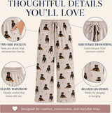 ROTTWEILER Dog Adult Unisex PAJAMA BOTTOMS COMFIES Brand By E&S PETS (CHOOSE SIZE)
