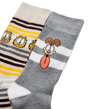 GARFIELD & ODIE Men’s 2 Pair Of Socks NICKELODEON