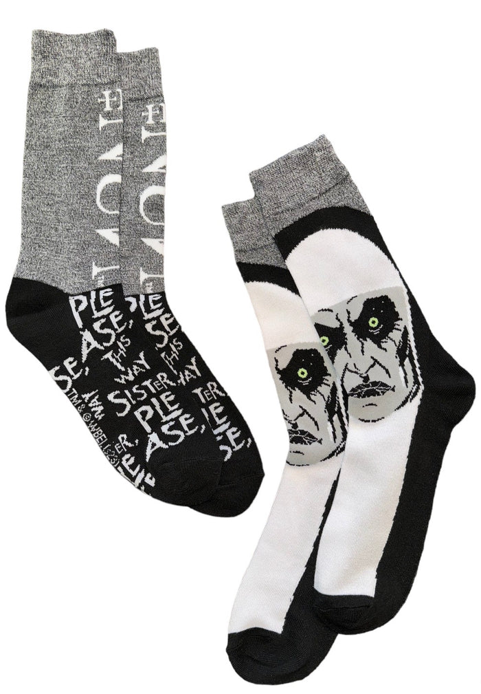 THE NUN HORROR Movie Men’s 2 Pair Of Socks ‘PLEASE, THIS WAY SISTER PLEASE’