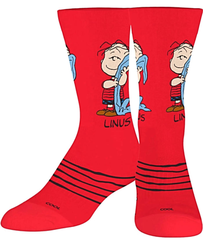 PEANUTS Unisex LINUS & HIS BLANKET Socks COOL SOCKS Brand