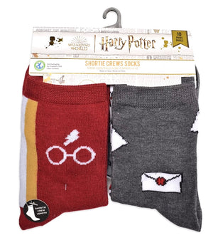 HARRY POTTER Ladies 10 Pair Of Socks HEDWIG ‘HOGWART’