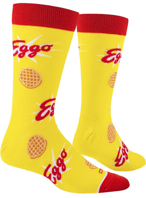 EGGO WAFFLES Men’s Socks COOL SOCKS Brand - Novelty Socks And Slippers