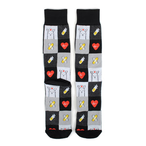 PARQUET Ladies HEALTHCARE MEDICAL Socks LLAMA NURSE