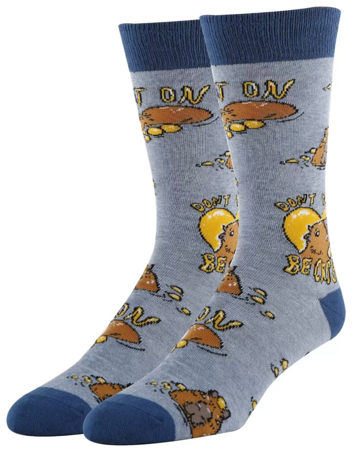 OOOH YEAH Brand Men’s CAPYBARA Socks ‘DON’T WORRY BY CAPY’
