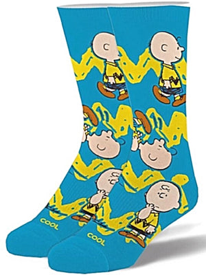 PEANUTS Unisex Kids CHARLIE BROWN Socks COOL SOCKS Kids - Novelty Socks for Less