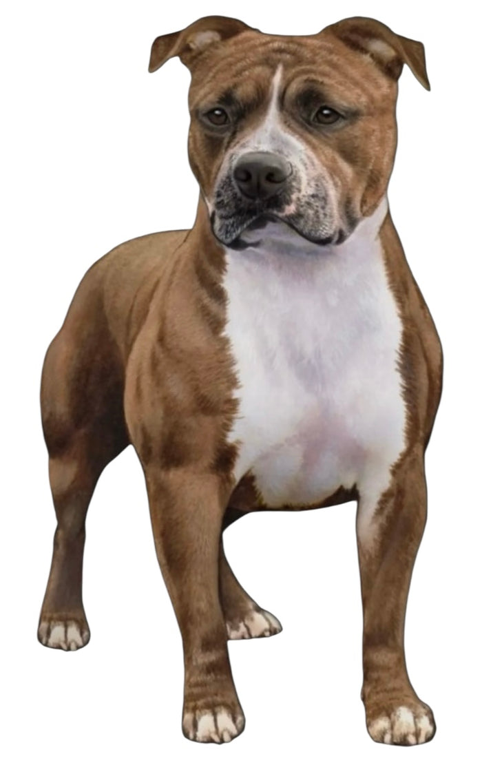 PIT BULL Dog Vinyl Sticker By E&S Pets (CHOOSE STYLE)