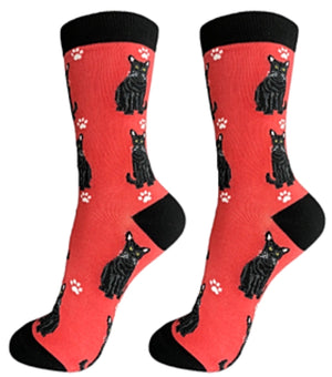 BLACK CAT Unisex Socks By E&S Pets CHOOSE SOCK DADDY, HAPPY TAILS, LIFE IS BETTER - Novelty Socks for Less