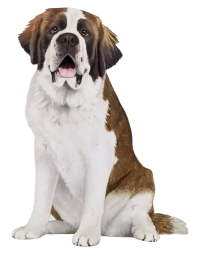 SAINT BERNARD Dog Vinyl Sticker By E&S Pets