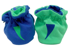 PALS SOCKS Brand Unisex T-REX & TRICERATOPS BABY BOOTIES (CHOOSE SIZE)