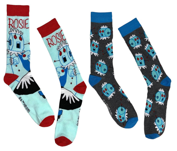 THE JETSONS Men’s 2 Pair Of ROSIE THE ROBOT Socks