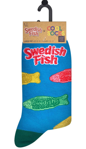 SWEDISH FISH CANDY Unisex Socks Size Large