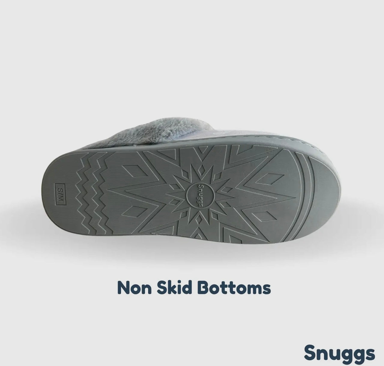 SNUGGS Memory Foam SIBERIAN HUSKY Dog Non Slip Slippers By E&S