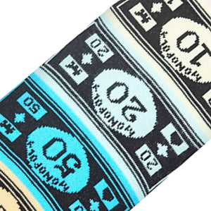 MONOPOLY MONEY Men’s 360 Socks ODD SOX Brand - Novelty Socks for Less